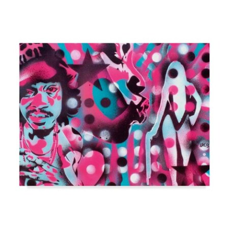 Trademark Fine Art Abstract Graffiti 'Lounge' Canvas Art, 14x19 ALI24203-C1419GG